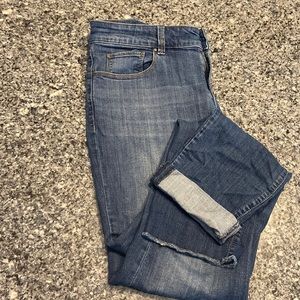 Ann Taylor The Slim Boyfriend jeans, size 2